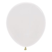 (image for) 18" Crystal Clear Latex Balloons 25pk