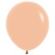 (image for) 18" Fashion Peach Blush Latex Balloons 25pk