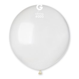 (image for) 19" Crystal Latex Balloons 25pk