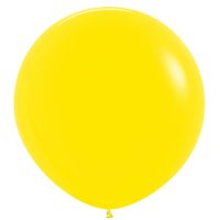 (image for) 36" Fashion Yellow Latex Balloons 2pk