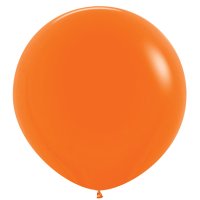 36" Fashion Orange Latex Balloons 2pk