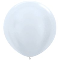 (image for) 36" Satin Pearl Latex Balloons 2pk