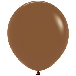 (image for) 18" Fashion Coffee Latex Balloons 25pk