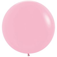 (image for) 24" Fashion Pink Latex Balloons 3pk