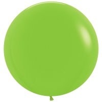 24" Fashion Lime Green Latex Balloons 3pk