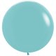 (image for) 24" Fashion Aquamarine Latex Balloons 3pk