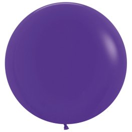 (image for) 24" Fashion Violet Latex Balloons 3pk