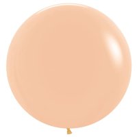 (image for) 24" Fashion Peach Latex Balloons 3pk