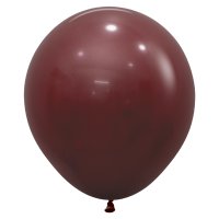 (image for) 18" Fashion Merlot Latex Balloons 25pk