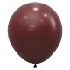 (image for) 18" Fashion Merlot Latex Balloons 25pk