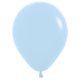 (image for) 18" Pastel Matte Blue Latex Balloons 25pk