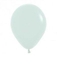 (image for) 18" Pastel Matte Green Latex Balloons 25pk