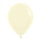 (image for) 18" Pastel Matte Yellow Latex Balloons 25pk