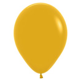 (image for) 12" Fashion Mustard Latex Balloons 50 pack