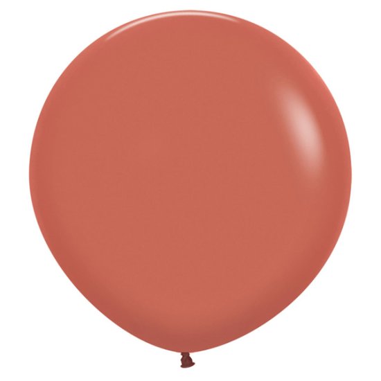 (image for) 24" Fashion Terracotta Latex Balloons 3pk