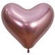 (image for) 14" Reflex Pink Heart Shaped Latex Balloons 50pk