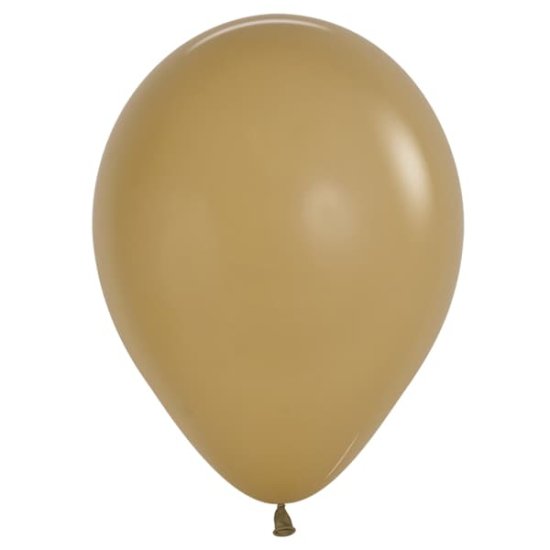 (image for) 12" Fashion Latte Latex Balloons 50pk