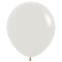 (image for) 18" Pastel Dusk Cream Latex Balloons 25pk