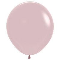 (image for) 18" Pastel Dusk Rose Latex Balloons 25pk