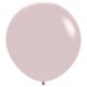 (image for) 24" Pastel Dusk Rose Latex Balloons 3pk