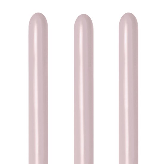 (image for) 260 Pastel Dusk Rose Modelling Latex Balloons 100pk