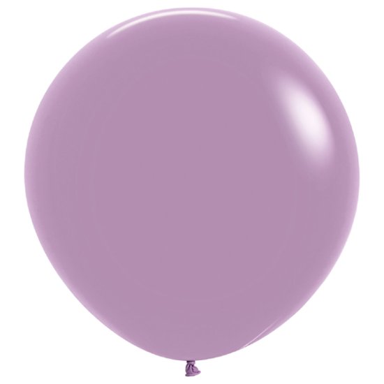 (image for) 24" Pastel Dusk Lavender Latex Balloons 3pk