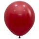 (image for) 18" Fashion Imperial Red Latex Balloons 25pk