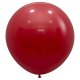 (image for) 24" Fashion Imperial Red Latex Balloons 3pk