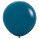 (image for) 24" Fashion Deep Teal Latex Balloons 3pk