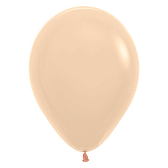 (image for) 5" Pastel Matte Malibu Peach Latex Balloons 100pk