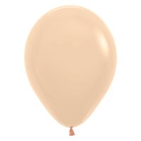 (image for) 12" Pastel Matte Malibu Peach Latex Balloons 50pk