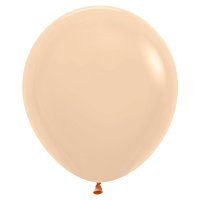 (image for) 18" Pastel Matte Malibu Peach Latex Balloons 25pk