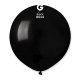 (image for) 19" Classic Black Latex Balloons 25pk