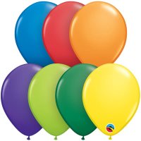 5" Carnival Assortment Latex Balloons 100pk