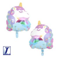 14" Unicorn Shape Foil Balloons