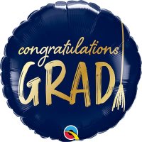 18" Congratulations Grad Tassels Foil Balloons