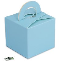 Pastel Matte Light Blue Bouquet Box 10pk