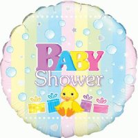 18" Baby Shower Duck Foil Balloons