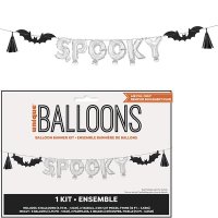 (image for) SPOOKY Balloon Banner Kits