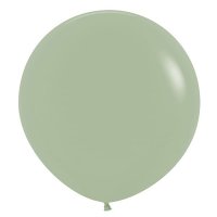 24" Fashion Eucalyptus Latex Balloons 3pk