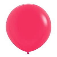 24" Fashion Raspberry Latex Balloons 3pk