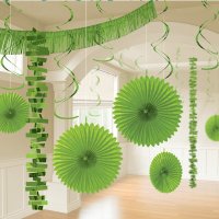Kiwi Green Room Decorating Kits 18pk