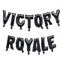 8" Victory Royale Fortnite Balloons Banner Pack