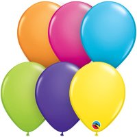 (image for) 11" Tropical Assortment Latex Balloons 100pk