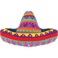 (image for) Festive Sombrero Large Shape Balloon