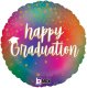 (image for) 18" Colourful Grad Foil Balloons