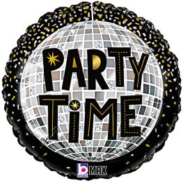 (image for) 18" Party Time Foil Balloons