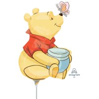 14" Winnie The Pooh Full Body Air Fill Balloons