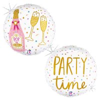 (image for) 18" Party Time Champagne Foil Balloons