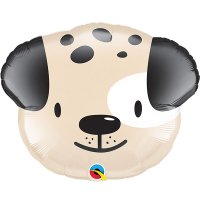 21" Cute Puppy Head Supershape Balloons